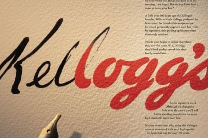 Kellogg's signature logo